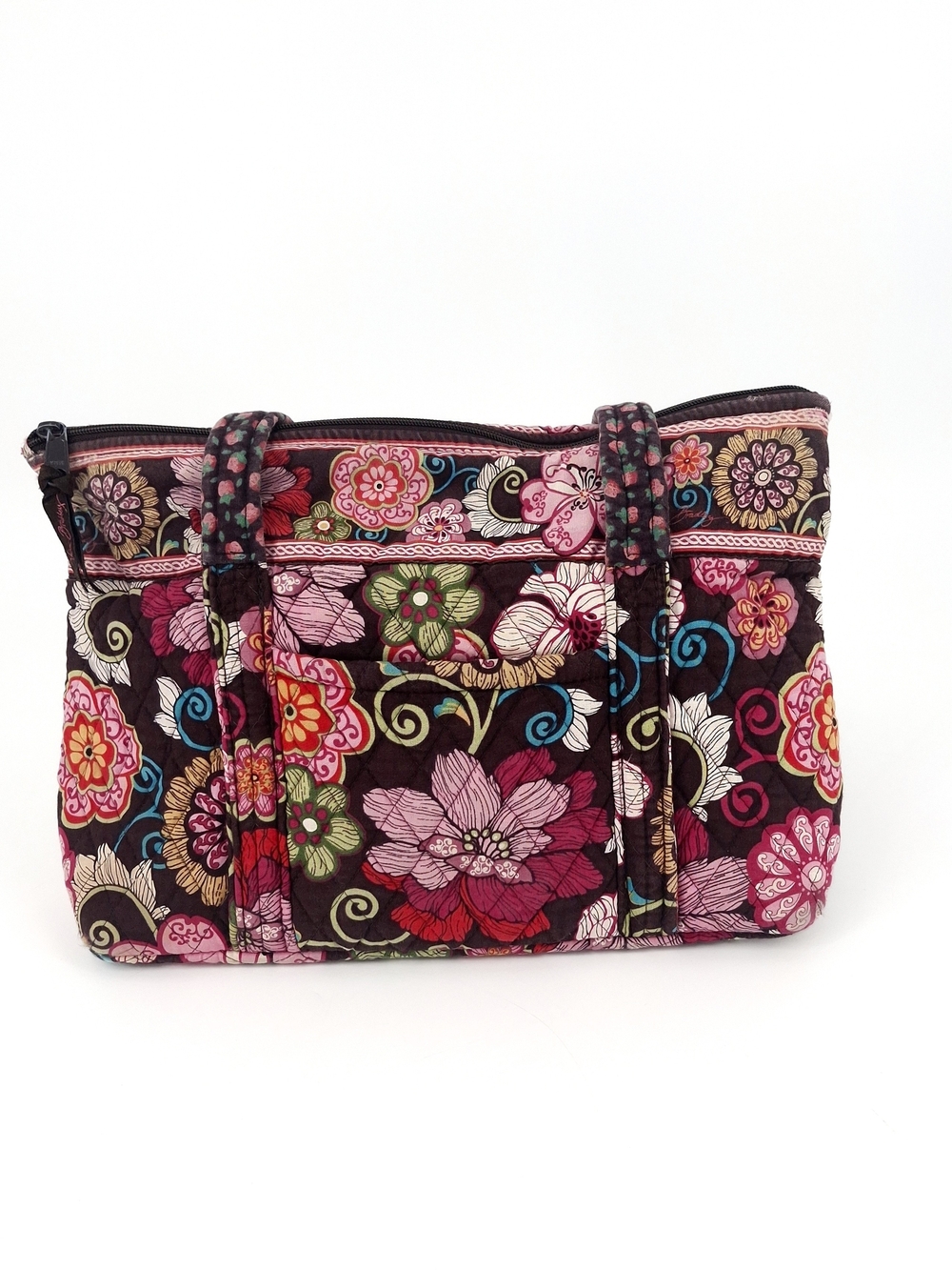 ✨Vera Bradley Quilted Handbag - Mod Floral Pink (Retired 2007)✨